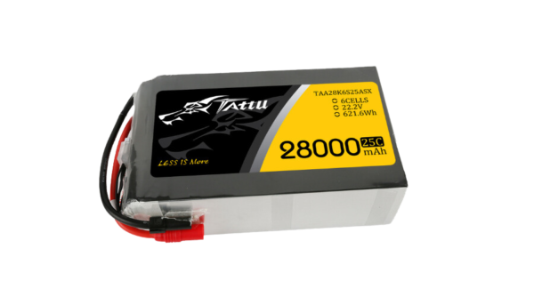 Tattu 6S 28000mAh 22.2V 25C Lipo Drone Battery