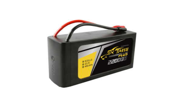 Tattu Plus 6S 22000mAh 22.2V 25C Lipo Smart Drone Battery
