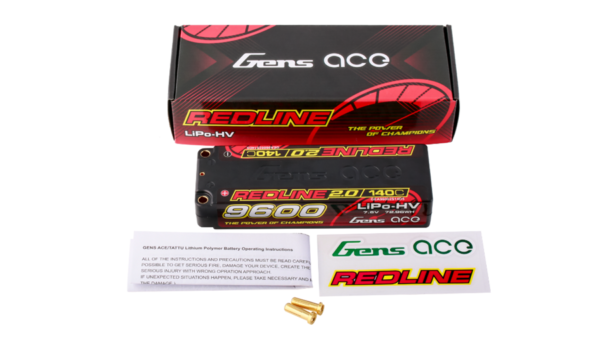 Gens ace Redline 2.0 Series RC Car Battery Pack