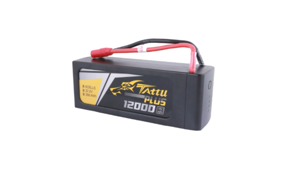 Tattu Plus 6S 12000mAh 22.2V 15C Lipo Smart Drone Battery