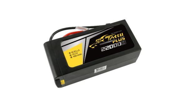 Tattu Plus 6S 22000mAh 22.2V 25C Lipo Smart Drone Battery