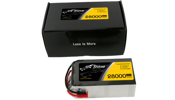 Tattu 6S 28000mAh 22.2V 25C Lipo Drone Battery
