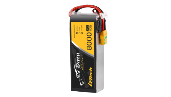 Tattu G-Tech 6S 8000mAh 22.2V 25C Lipo Drone Battery