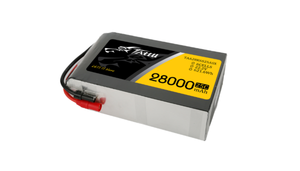 Tattu 6S 28000mAh 22.2V 25C Lipo Drone Battery