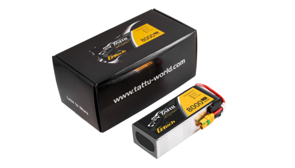 Tattu G-Tech 6S 8000mAh 22.2V 25C Lipo Drone Battery