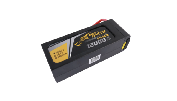 Tattu Plus 6S 12000mAh 22.2V 15C Lipo Smart Drone Battery
